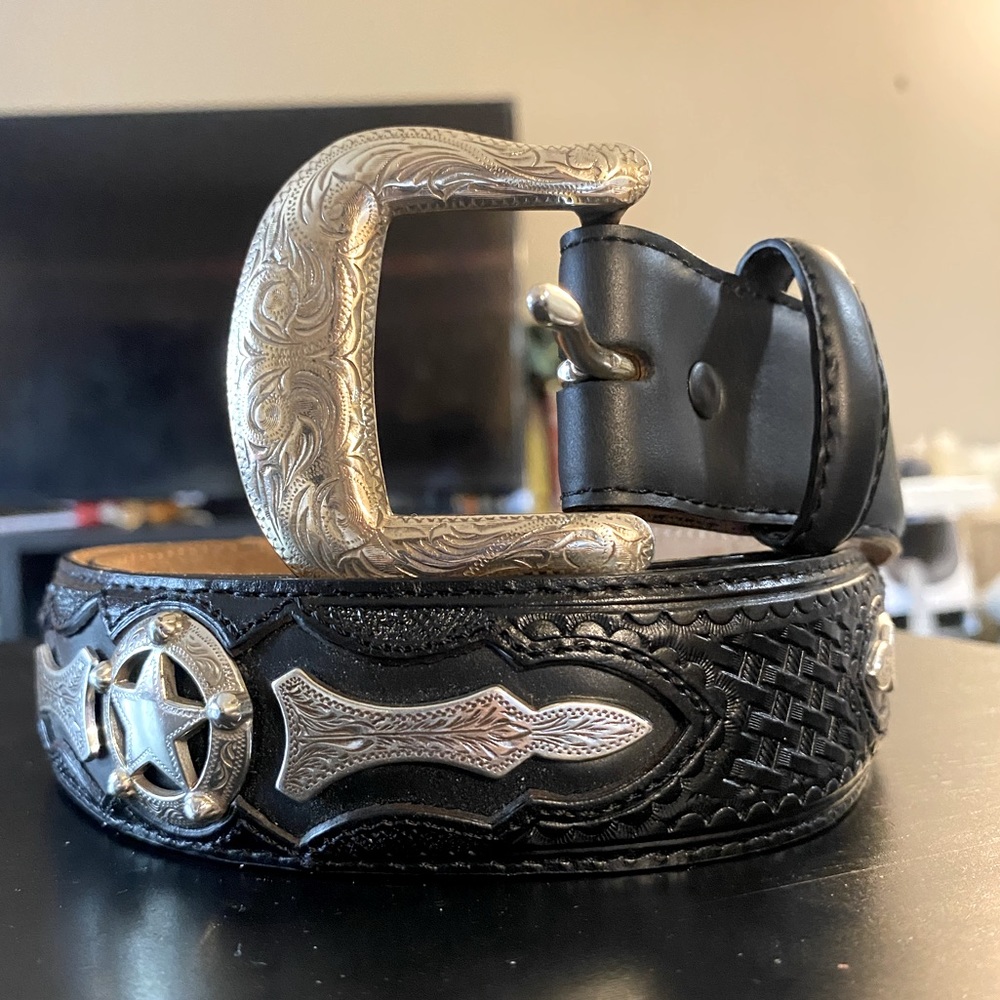 Vintage Genuine Leather Belt